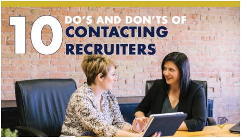 10 Do’s and Don’ts of Contacting Recruiters