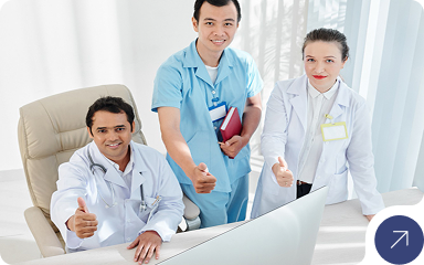 Healthcare recruitment and staffing solutions in UAE by Dr Expat, offering employer hiring services for doctors, nurses, and medical professionals.