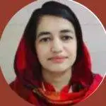Dr. Sara Qadir displayed name on testimonial card with medical professional image