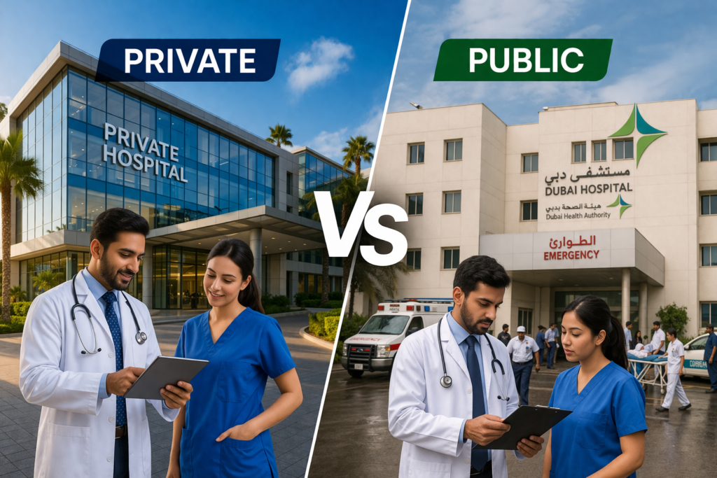 Public vs Private Hospitals in Dubai